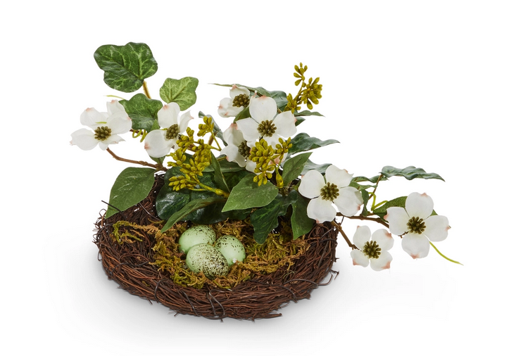 11" Nest w/ Dogwood