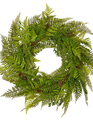 26" Mixed Fiddlehead Fern Wreath