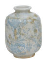 Small Blue Print Floral Vase (3-Styles)