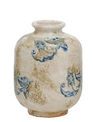 Small Blue Print Floral Vase (3-Styles)