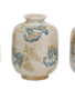 Small Blue Print Floral Vase (3-Styles)