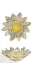 Stoneware Daisy Dish (6-Styles)
