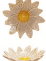 Stoneware Daisy Dish (6-Styles)