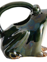 Stoneware Frog Watering Can