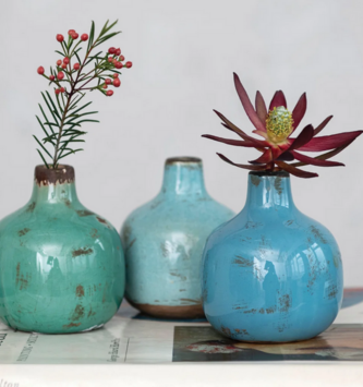 Mini Terracotta Vase (3-Styles)