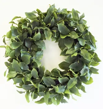 24" Salal Leaf Wreath