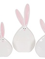 Cotton Tail Ceramic Bunny (3-Sizes)