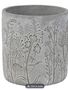 6.75" Textured Wildflower Container