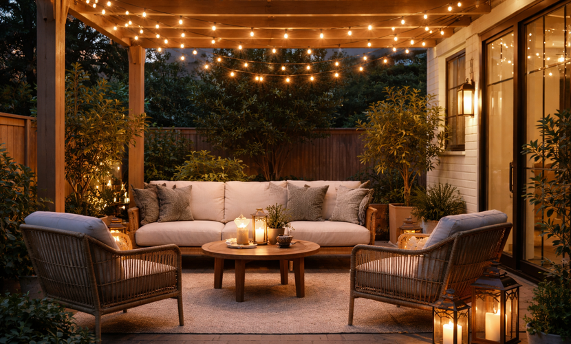 Indoor & Outdoor Lighting Ideas to Transform Your Patio and Porch