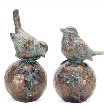 Set of 2 Bird Orbs