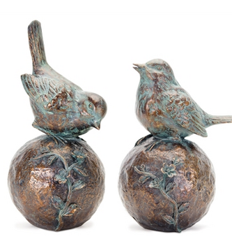 Set of 2 Bird Orbs