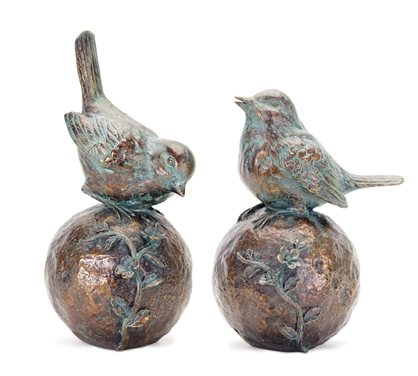 Set of 2 Bird Orbs