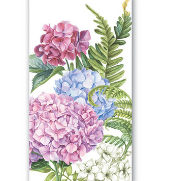Michel Design Wild Hydrangea Hostess Napkin