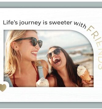 4 x 6 Arched Friends Frame