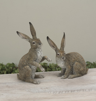 Set of 2 Jack Rabbits (2-Sizes)