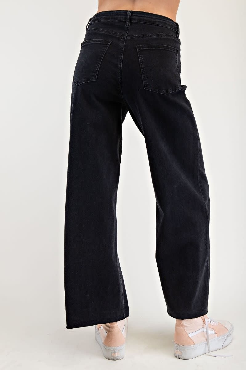 Easel High Rise Twill Pant By: Easel (6-Colors)