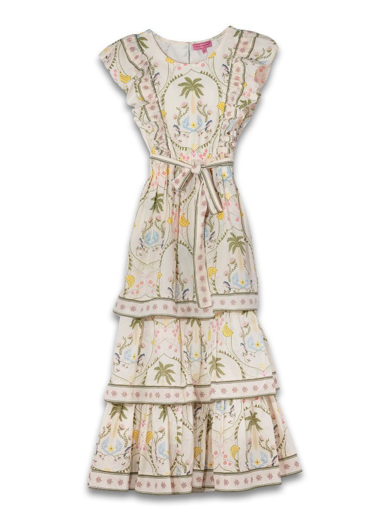 Simply Southern Cabana Tiered Ruffle Dress By: Simply Southern