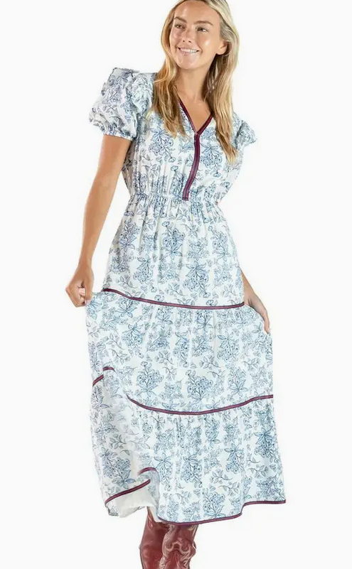 Simply Southern Triple Tiered Ruffle Dress By: Simply Southern