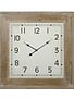 36" Wooden Square Clock