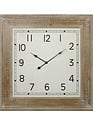 36" Wooden Square Clock