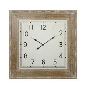 36" Wooden Square Clock