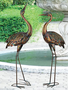 Set of 2 Illumine Metal Cranes