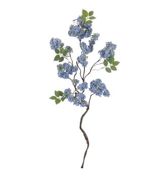 37" Snowball Twig Spray (3-Colors)