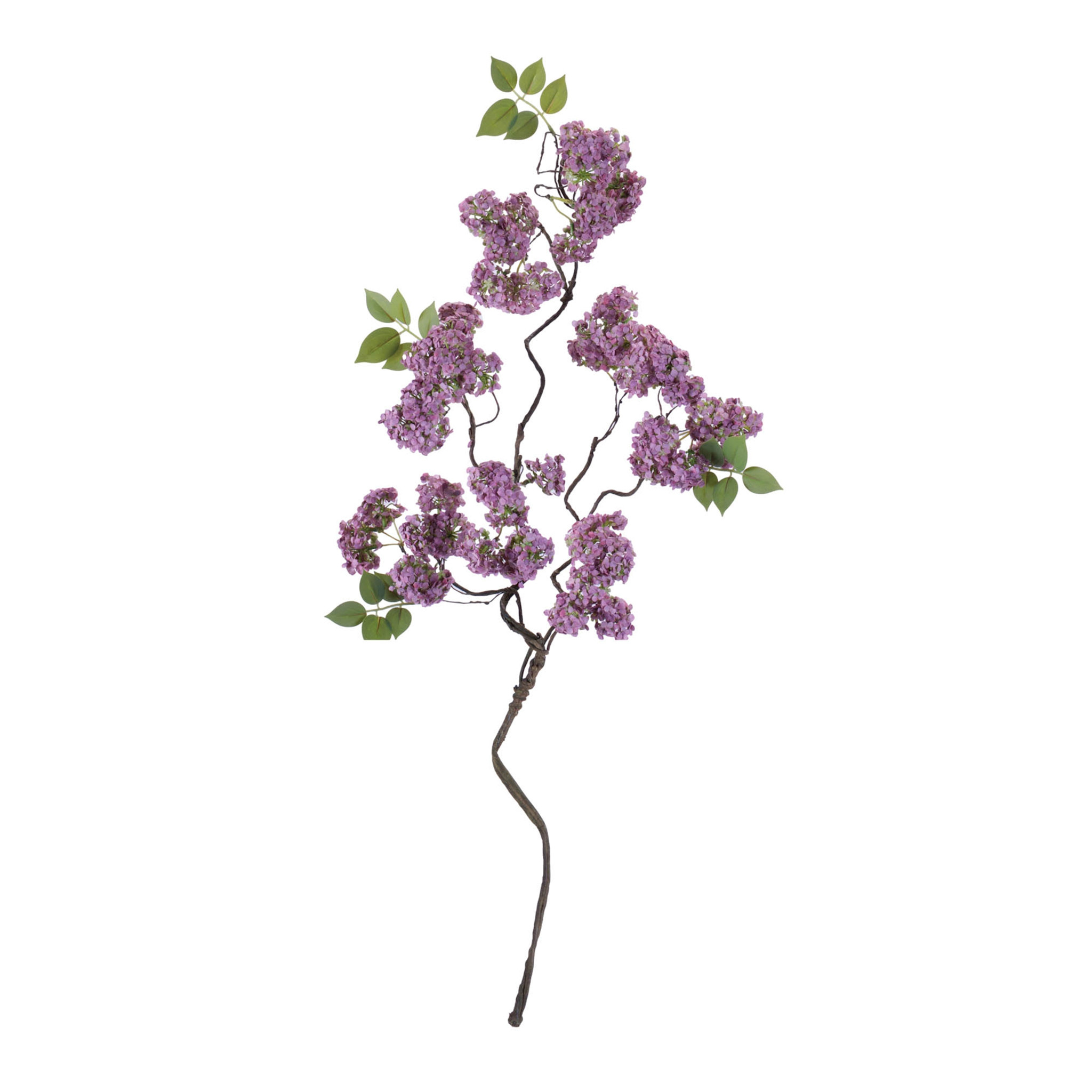 37" Snowball Twig Spray (3-Colors)