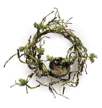 Twig Nest Candle Ring