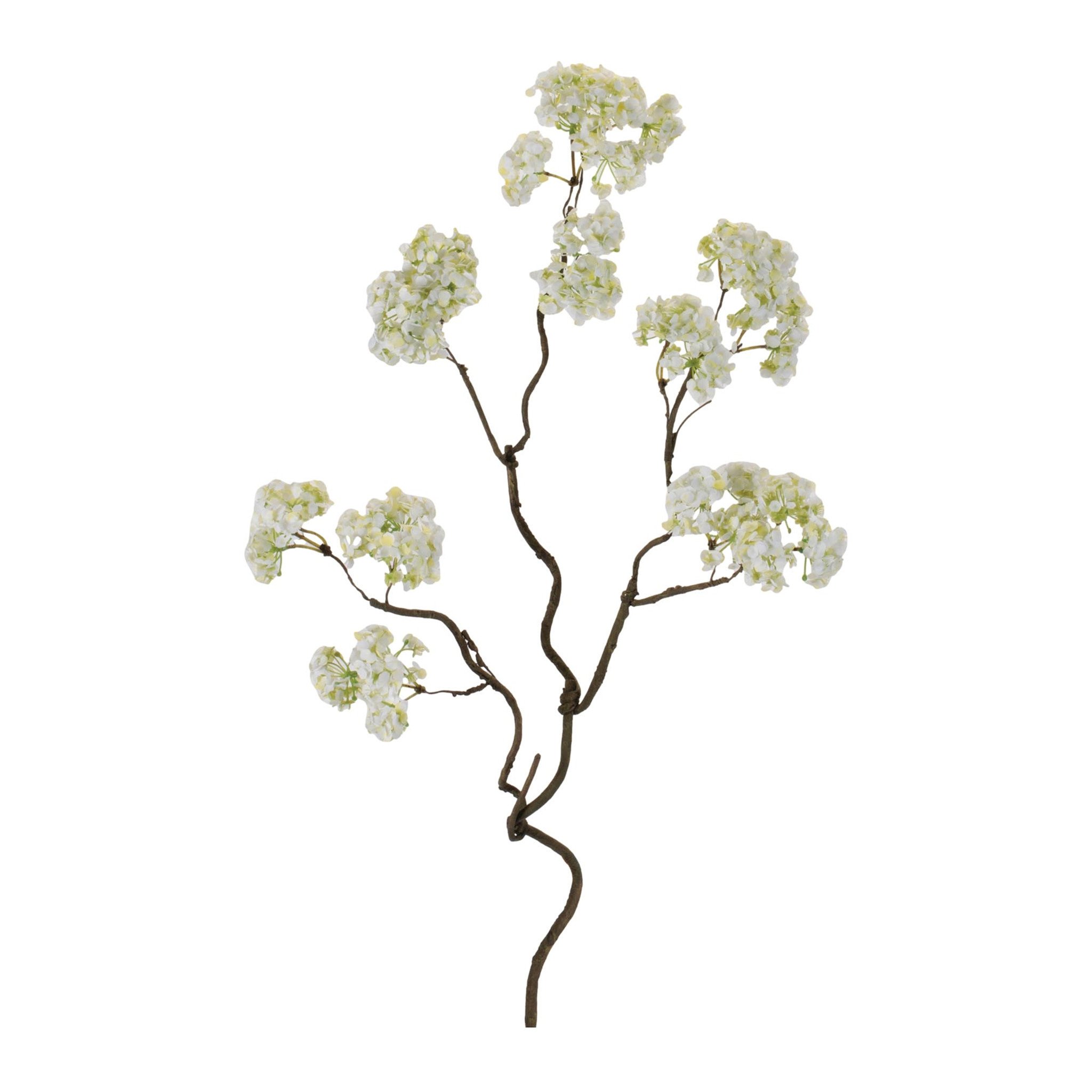27.5" Snowball Twig Spray