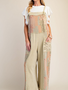 Easel Sage Patchwork Mix Overall By: Easel