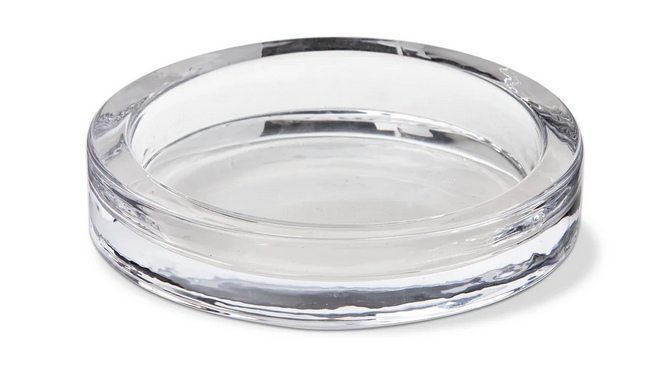 Glass Pillar Plate (2-Sizes)