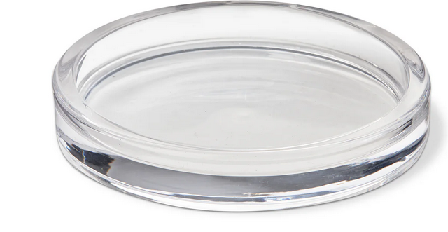 Glass Pillar Plate (2-Sizes)