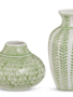 Ceramic Green Cachepot (2-Styles)