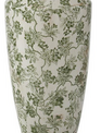 Crackled Green & Cream Ceramic Chinoiserie (3-Sizes)
