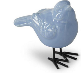 Blue Porcelain Bird (6-Styles)