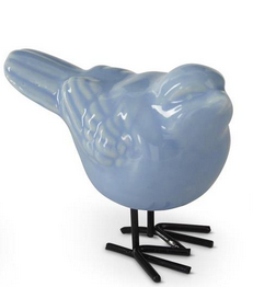 Blue Porcelain Bird (6-Styles)