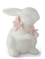 White Ceramic Posey Bunny