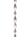 Fern Fronds Bell Rain Chain