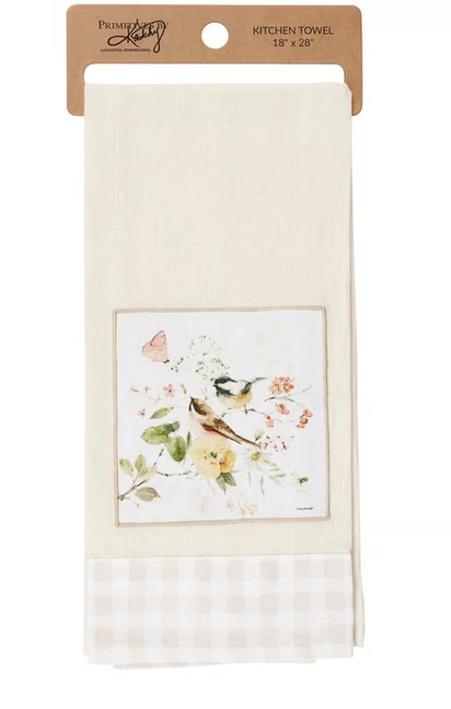 Chickadees Kitchen Towel