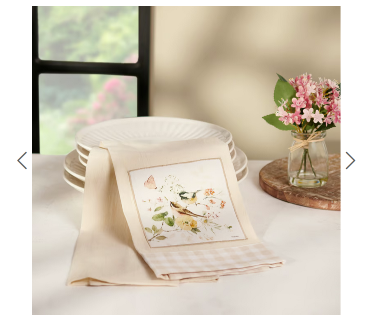 Chickadees Kitchen Towel