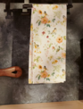 Chickadee Floral Kitchen Towel
