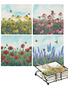 Set of 4 Garden Coasters