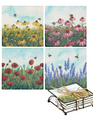 Set of 4 Garden Coasters