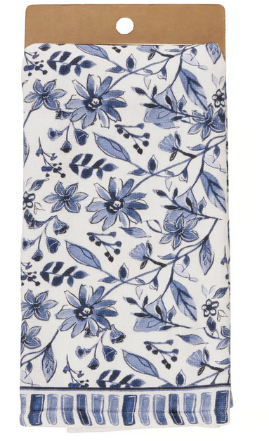 Blue Florals Kitchen Towel
