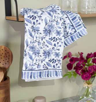 Blue Florals Kitchen Towel