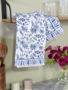 Blue Florals Kitchen Towel