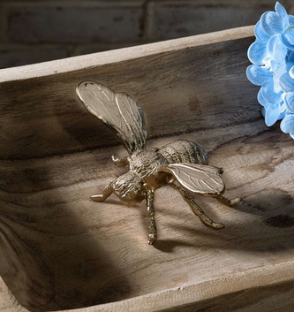 Golden Metal Bumble Bee