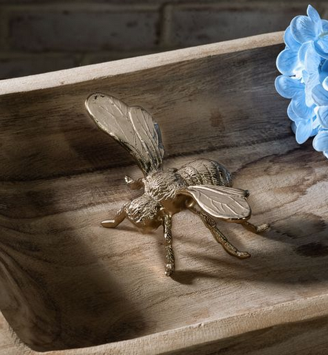 Golden Metal Bumble Bee