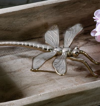 Golden Metal Dragonfly